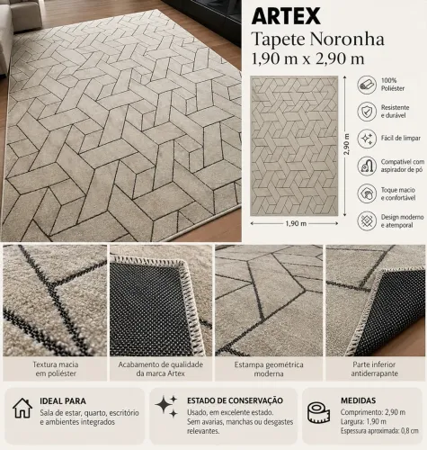 Tapete Artex grande