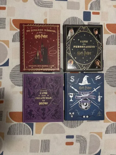 Lote livros Harry potter