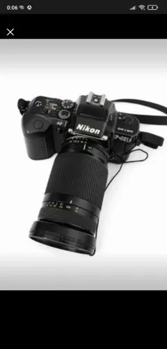 ? Nikon F-401s Importada do Japão + Lente Tokina AF - Câmera Analógica Clássica