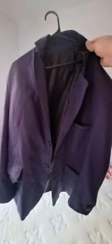 Blazer/Terno Masculino Social Roxo Escuro - Pouco Uso