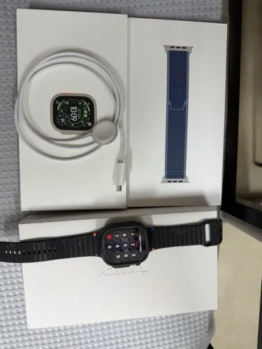 Apple watch ultra 3 cinza titânio