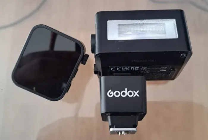 Flash Godox It30 Pro Mini e Rádio Flash Godox Xnano X3-C Para Canon com acessório