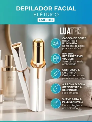Depilador de pêlo rosto feminino