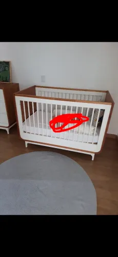 Berço usado com colchao