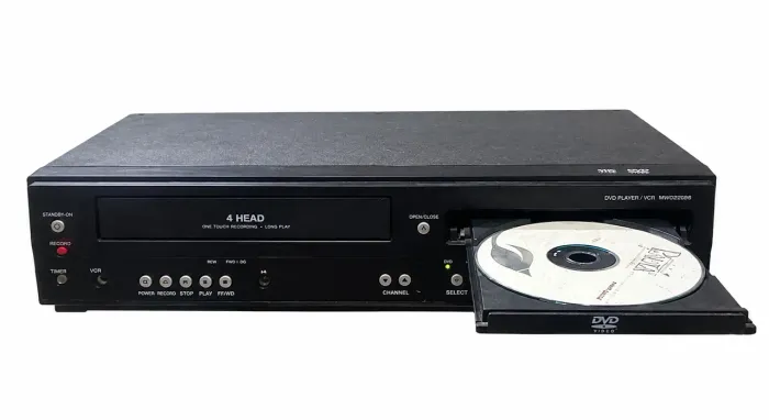 Videocassete e DVD Player Magnavox 4 cabeças Dv220mw9 com controle