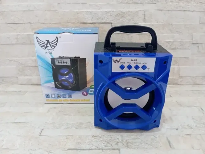 Caixa de Som Bluetooth Potente Radio Fm Recarregável