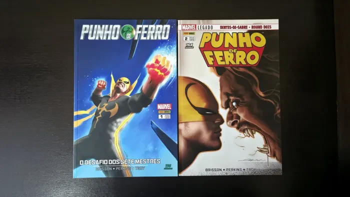 Punho de Ferro Vol. 1 e 2 - Ed Brisson (Completo) - Marvel - HQ Panini