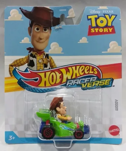 2 Hot wheels Mario kart - woody racer verse