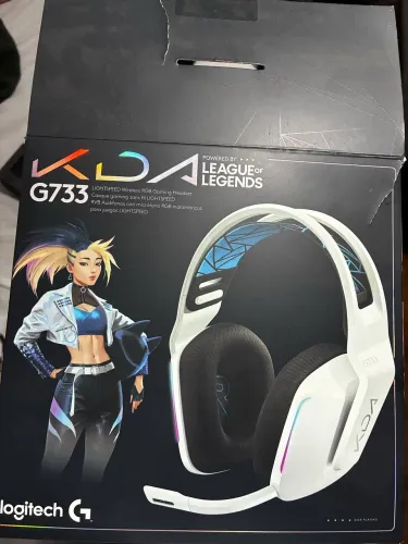 Logitech g733 edição K/DA