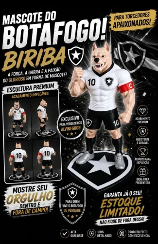 Mascote Botafogo biriba
