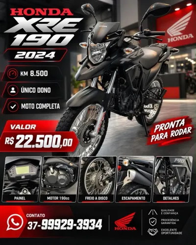 Xre 190 Muito nova