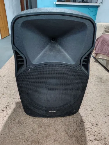 Caixa De Som Amplificada Frahm PW 600 Wireless 600W 31760 Preta