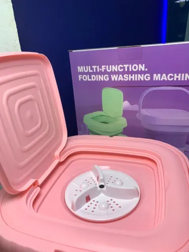 Mini Lavadora Dobrável Multifuncional