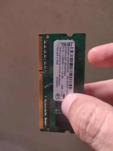 2 memórias ram's para notebook (2x4GB)