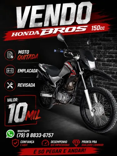 Honda Bros 150cc ano 2009