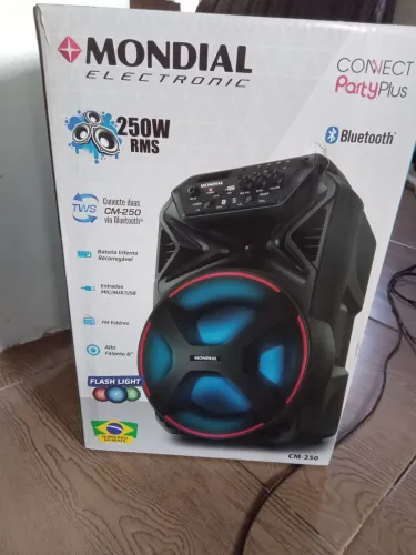 Caixa de som mondial 250w
