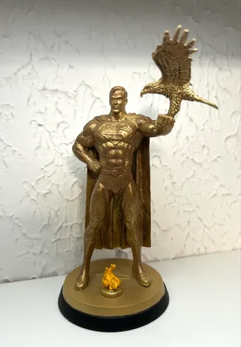 Superman gold Eaglemoss