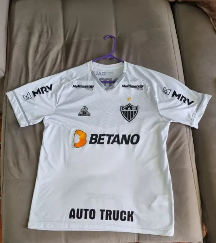 Camisa Oficial Atlético Mineiro Le Coq Sportif 2021 Branca Tam G