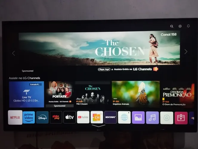 Tv LG smart de 43 polegadas semi nova co km bluetooth