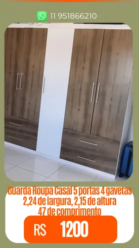 GUARDA ROUPA CASAL