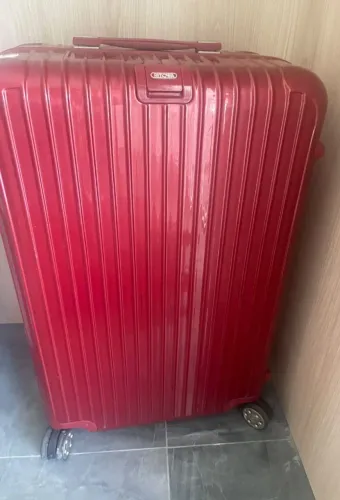 Mala Rimowa Grande Salsa Deluxe ORIGINAL Vermelho-vinho (Oriental red)
