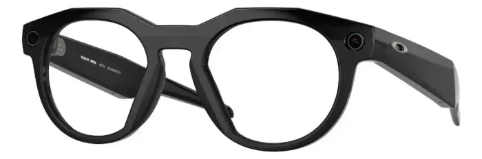 Oakley Meta HSTN OW8002 Black/Clear Óculos Inteligente com Meta AI