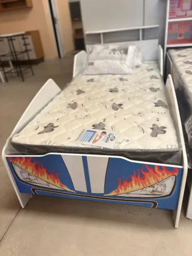 Cama Infantil Carro 100% MDF