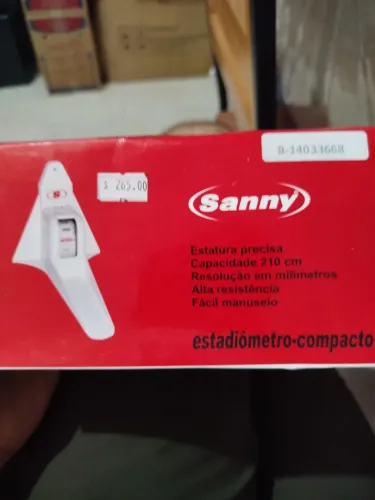 Estadiômetro compacto sanny