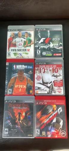 Jogos mídia física para ps3