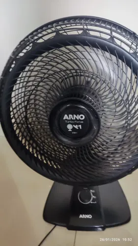 Ventilador Arno Turbo Force 2 em 1.