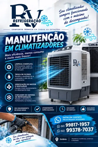 Manutenção em climatizadores
