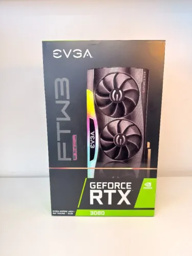 Placa de video EVGA RTX 3080 10GB FTW3 ULtra GDD6X, 10GB, UR0229, DLSS, 320bits 