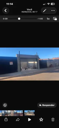 Área edificada 2 frentes. Alugado por 5.300,00
