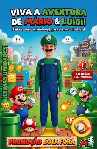 Fantasia infantil Luigi