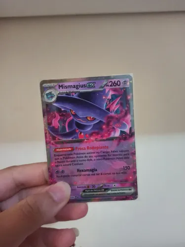 Carta Pokémon Mismagius Ex (036/094)Fogo Fantasmagórico