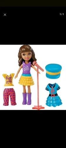 Boneca Polly Pocket - Shani Pop Star