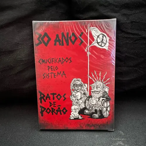 Ratos de Porão - 30 anos Crucificados pelo Sistema ( DVD lacrado)