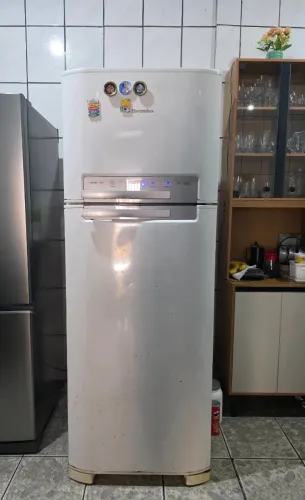 Geladeira/Refrigerador Electrolux Frost Free - Duplex 430L Celebrate Blue Touch DF50