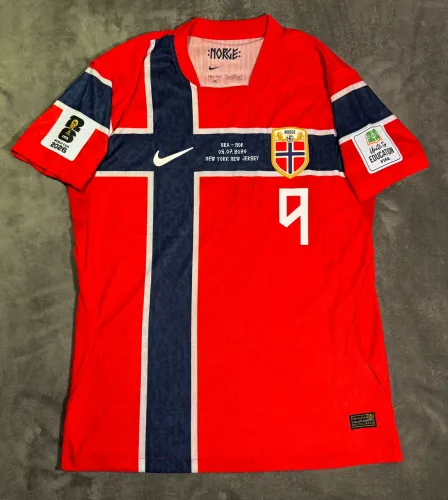Camisa Noruega 2026 - Modelo jogador N/O - Haaland