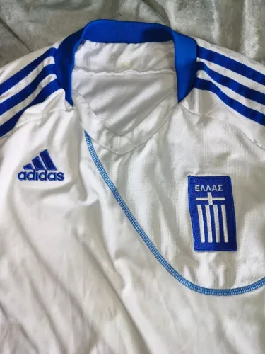camisa original copa do mundo 2010 seleção grécia branca tamanho p