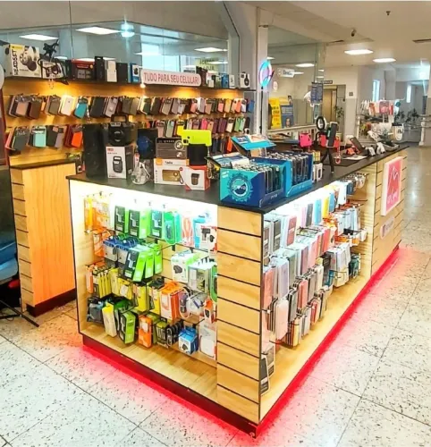 Quiosque padrão shopping 