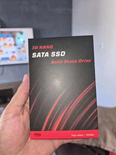 SSD Kootion 240GB SATA III - 550/500mb/s novo e lacrado