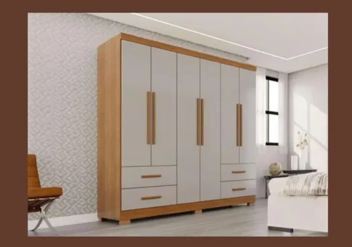 Guarda Roupa Novo com 4 Gavetas