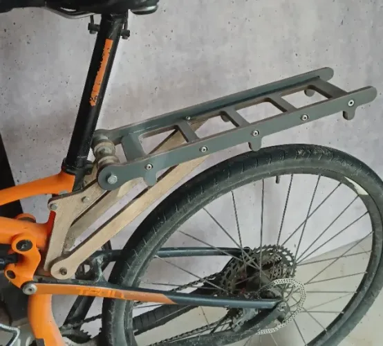 Bagageiro Custom para Bike Full Suspension em Laminado HD
