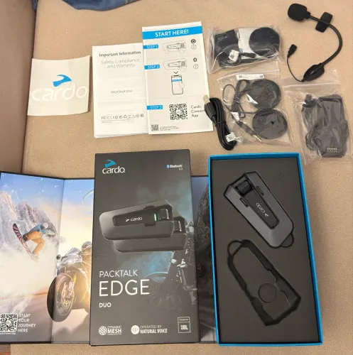 Intercomunicador Cardo Packtalk Edge Novo!