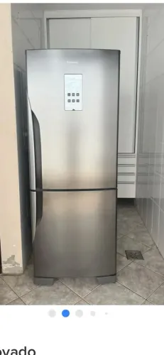 Geladeira Panasonic Inverse Inverter 425L Frost Free Aço Escovado (Bairro Castelo)