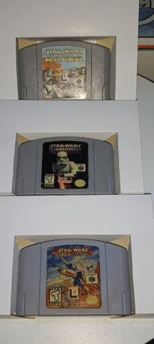 Jogos Star Wars originais Nintendo 64