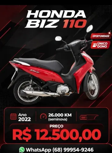 Honda Biz 110i 2022