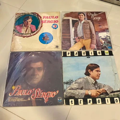Disco de vinil coletânea Paulo Sérgio