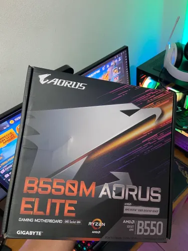 Placa mãe b550m aorus elite